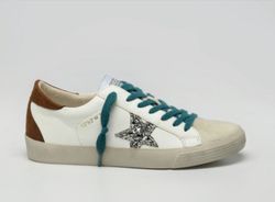 Corina Estrella M2500 Azul - Tênis de Couro