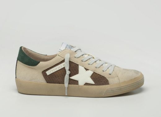 Zapatillas Corina Estrella M2500 Taupe