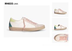 Chaussures de sport couleur citron Corina modèle M4035