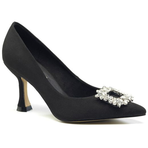 Zapato de Mujer Pedrería Negro Corina modelo M2598